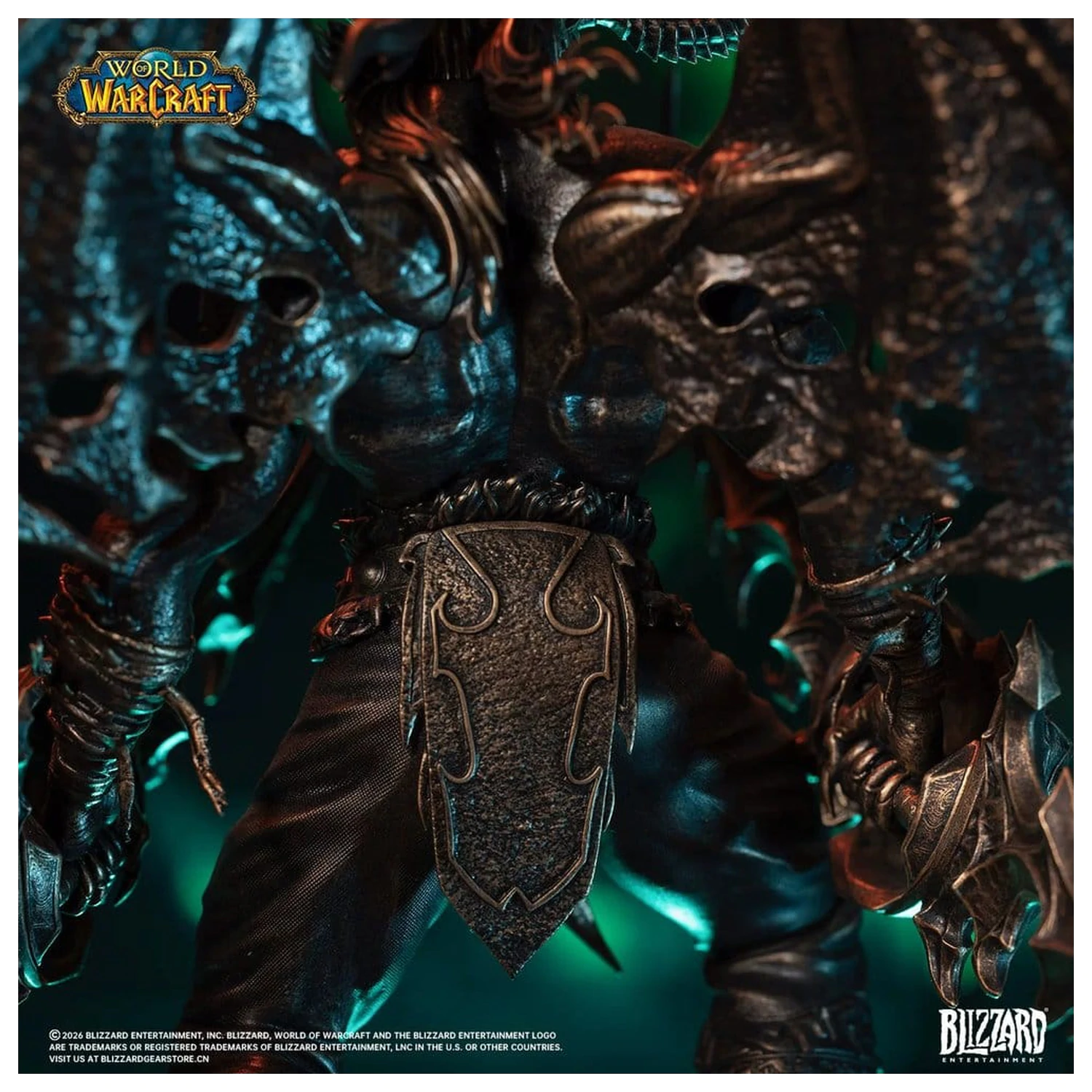 World of Warcraft 1/10 Měřítko Socha Illidan Stormrage (bronzová barva) 34 cm fotografii produktu