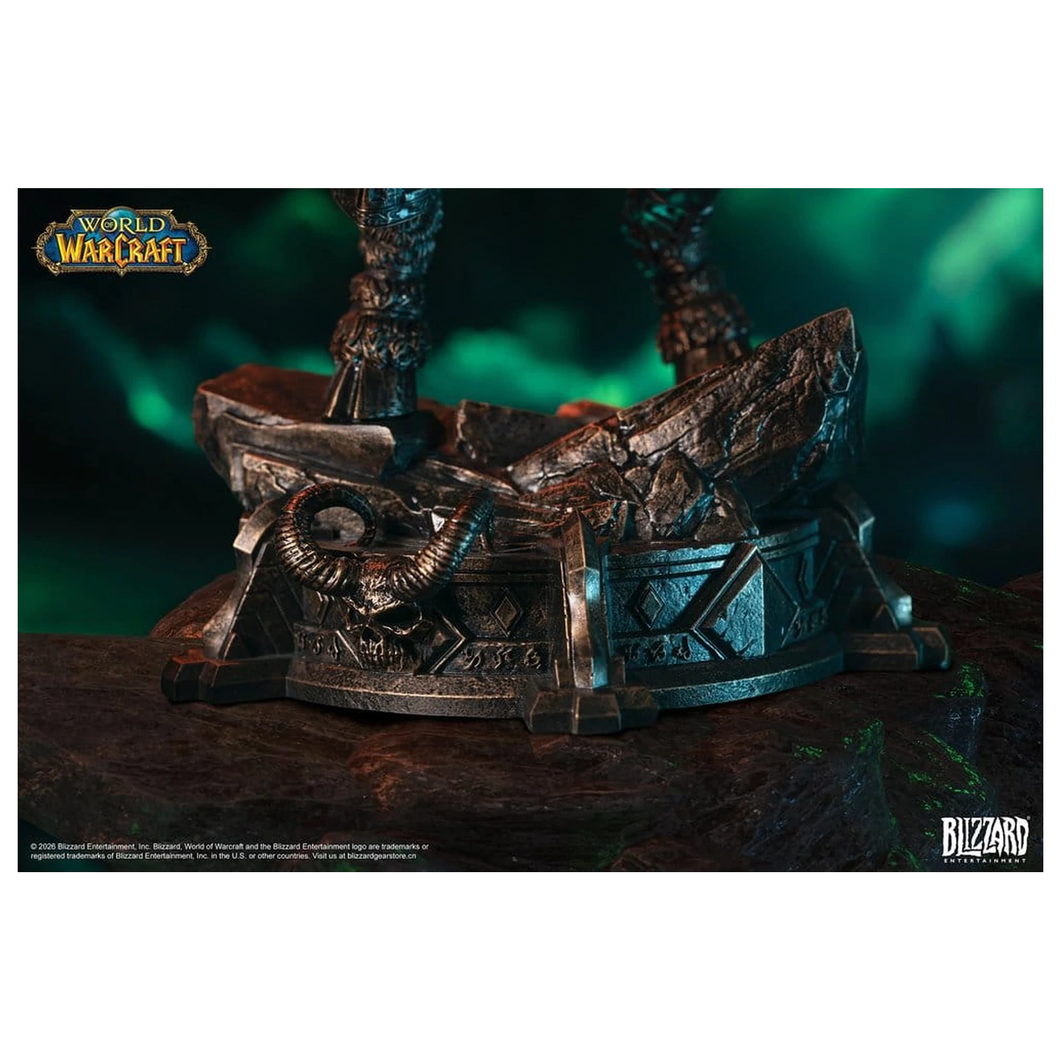 World of Warcraft 1/10 Měřítko Socha Illidan Stormrage (bronzová barva) 34 cm fotografii produktu