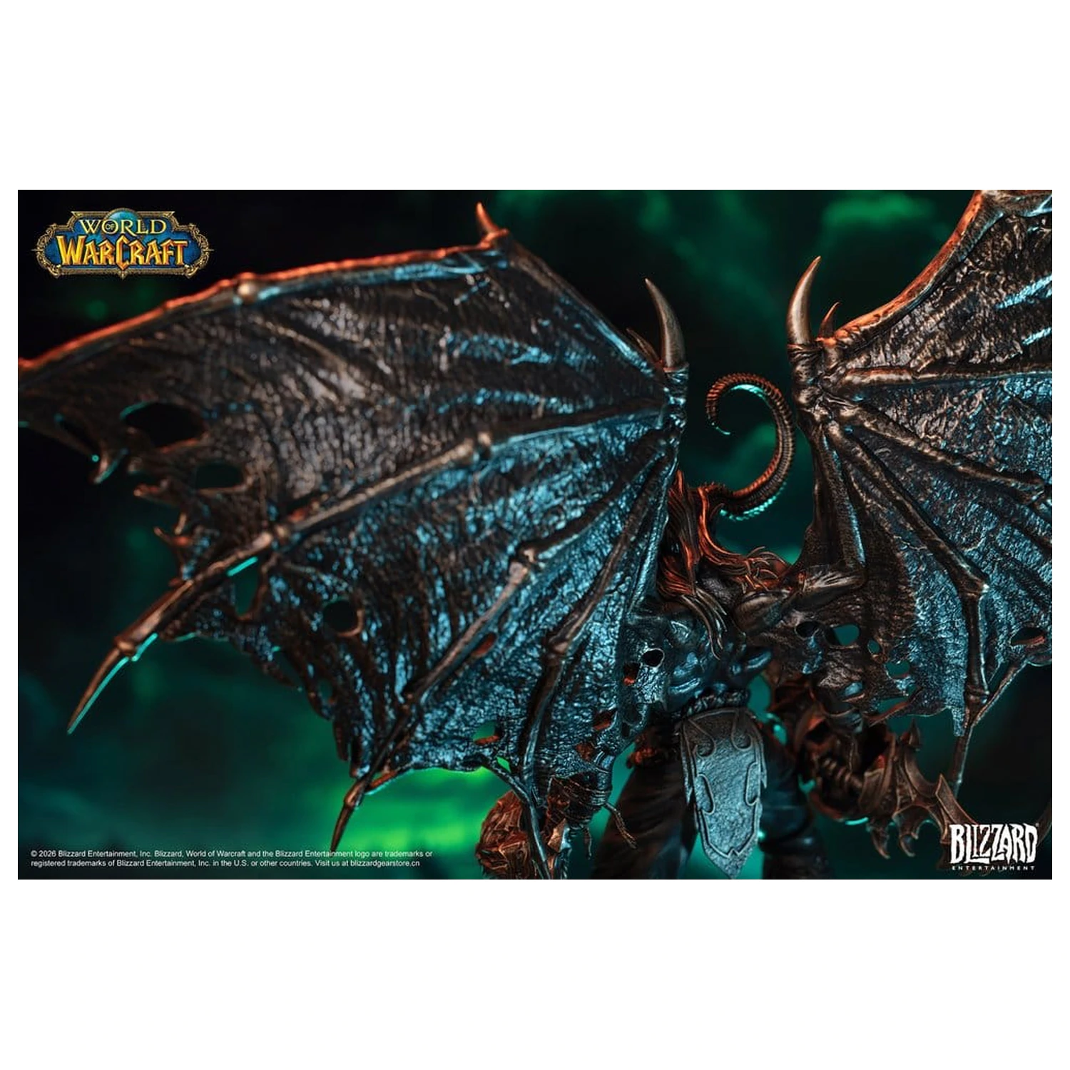 World of Warcraft 1/10 Měřítko Socha Illidan Stormrage (bronzová barva) 34 cm fotografii produktu
