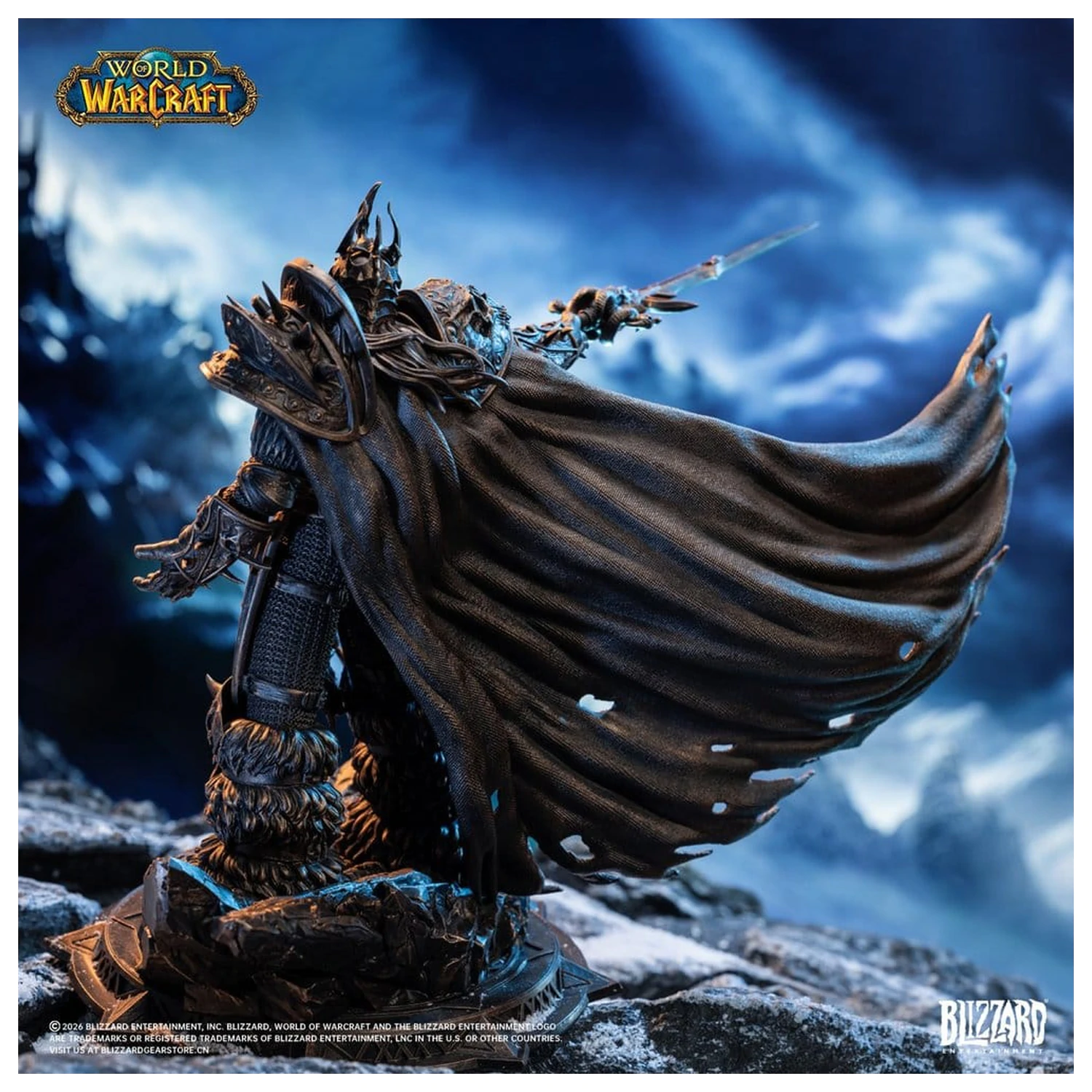 World of Warcraft Socha 1/10 The Lich King (Bronzová Edice) 27 cm fotografii produktu