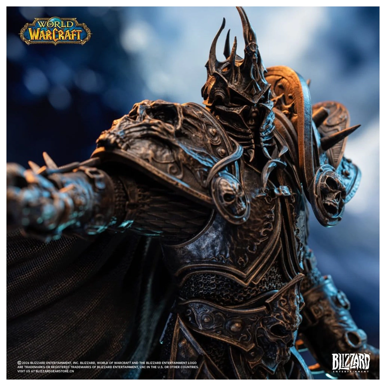 World of Warcraft Socha 1/10 The Lich King (Bronzová Edice) 27 cm fotografii produktu