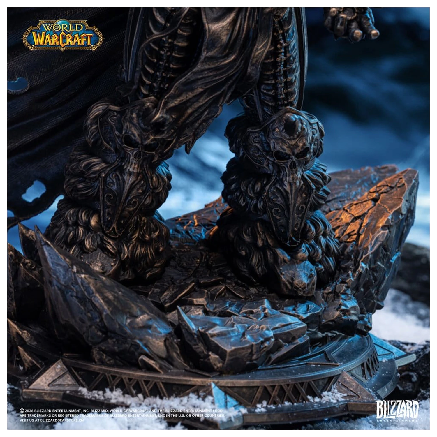 World of Warcraft Socha 1/10 The Lich King (Bronzová Edice) 27 cm fotografii produktu