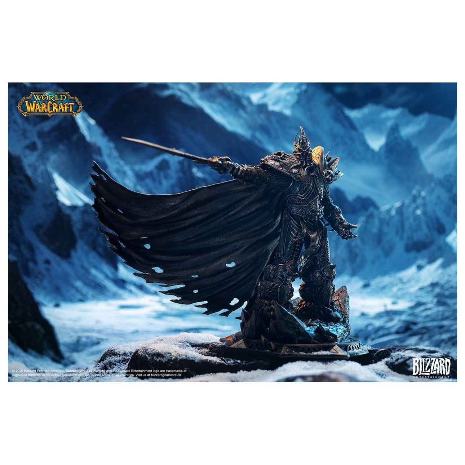World of Warcraft Socha 1/10 The Lich King (Bronzová Edice) 27 cm fotografii produktu