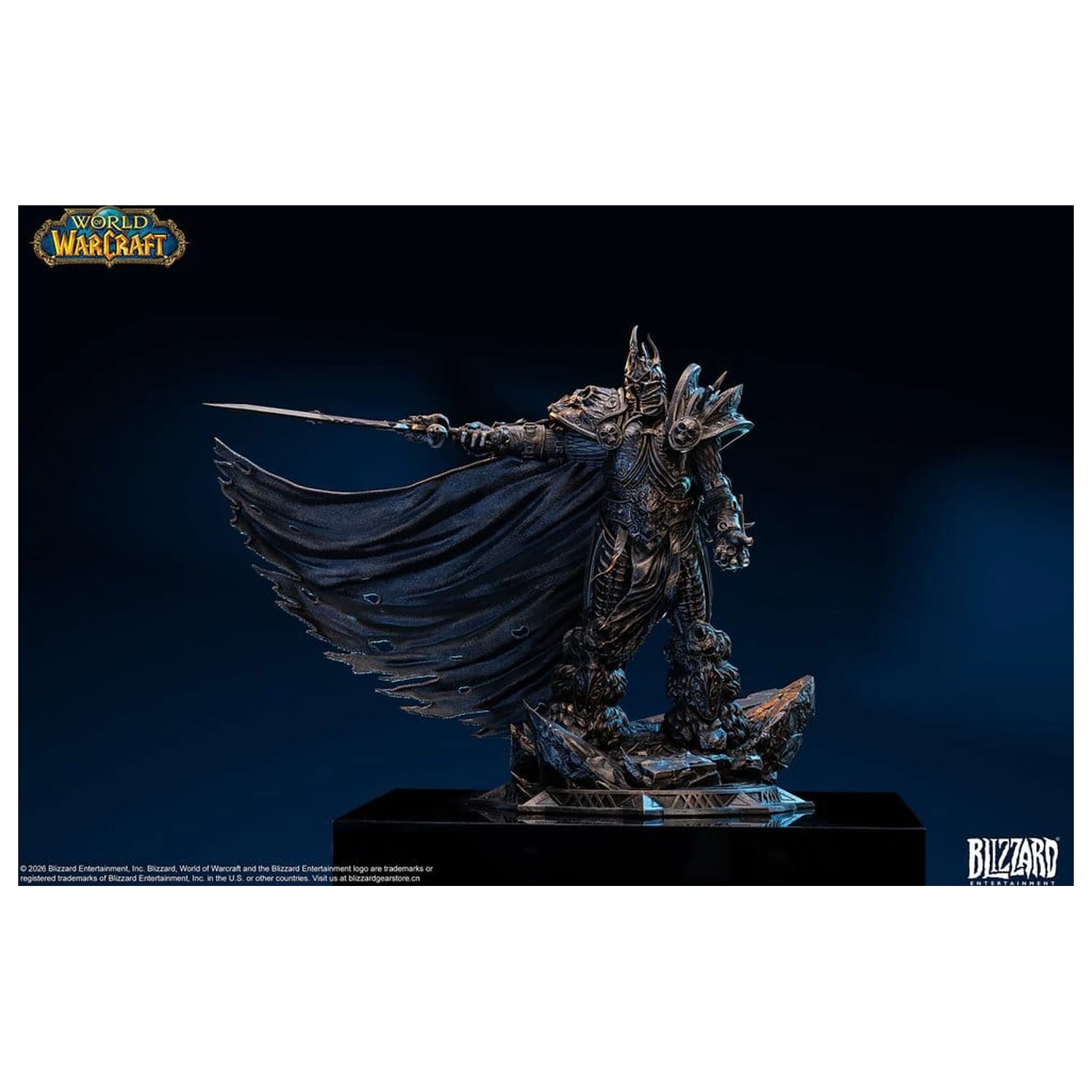 World of Warcraft Socha 1/10 The Lich King (Bronzová Edice) 27 cm fotografii produktu