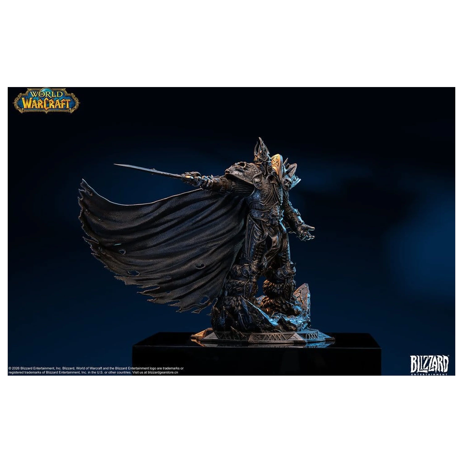 World of Warcraft Socha 1/10 The Lich King (Bronzová Edice) 27 cm fotografii produktu