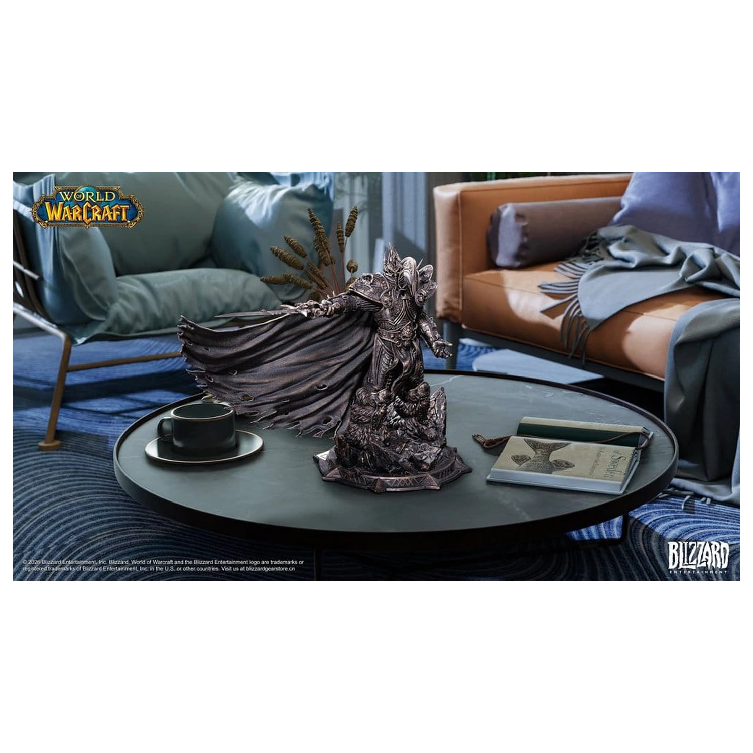 World of Warcraft Socha 1/10 The Lich King (Bronzová Edice) 27 cm fotografii produktu