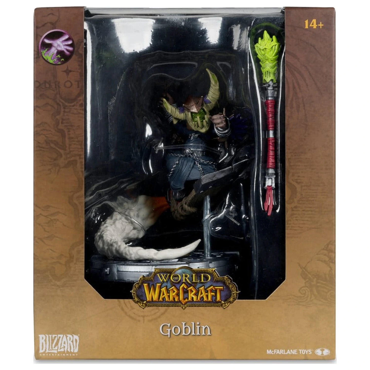 World of Warcraft 1/12 Měřítko Limitovaná Edice Pózy Figura Goblin 19 cm fotografii produktu