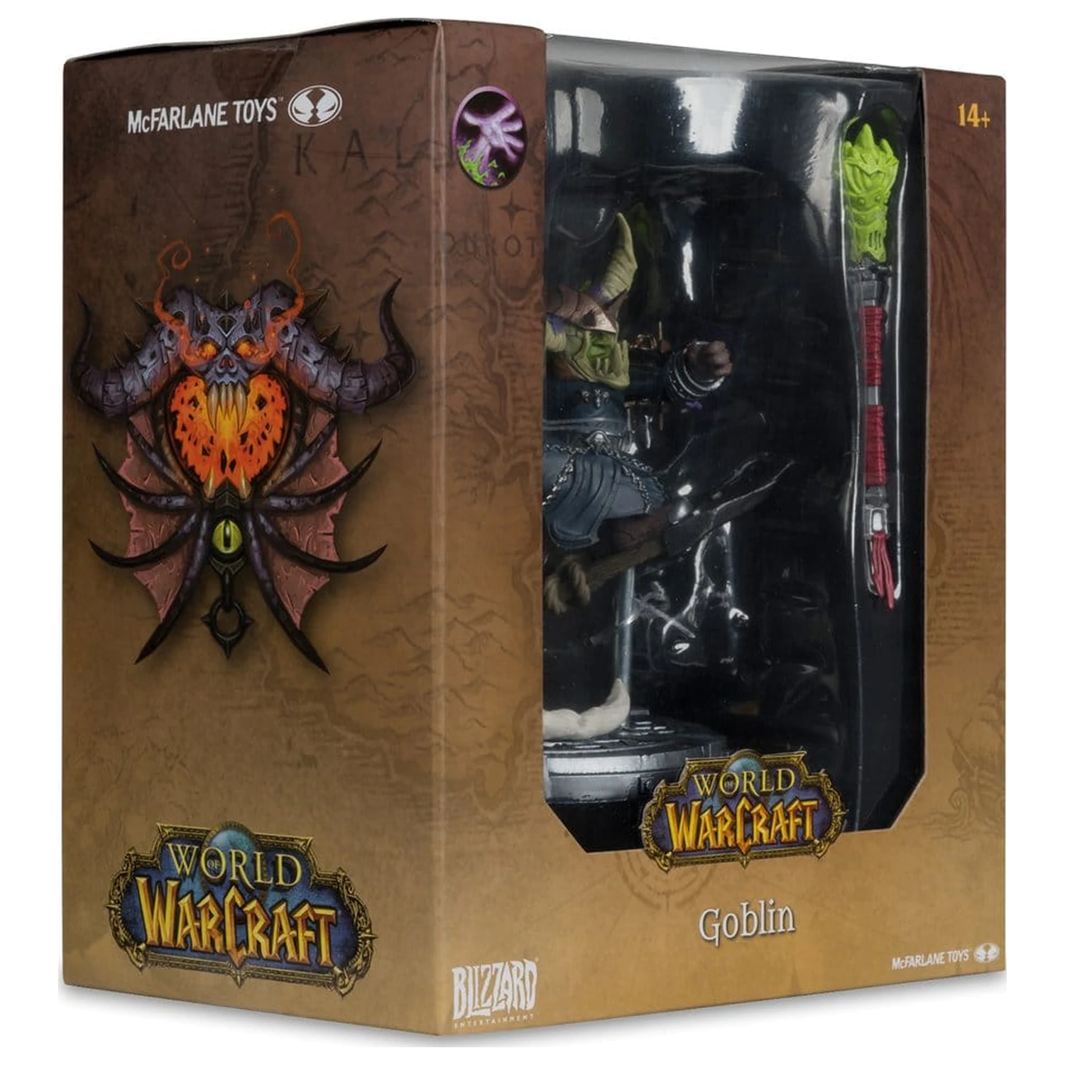 World of Warcraft 1/12 Měřítko Limitovaná Edice Pózy Figura Goblin 19 cm fotografii produktu
