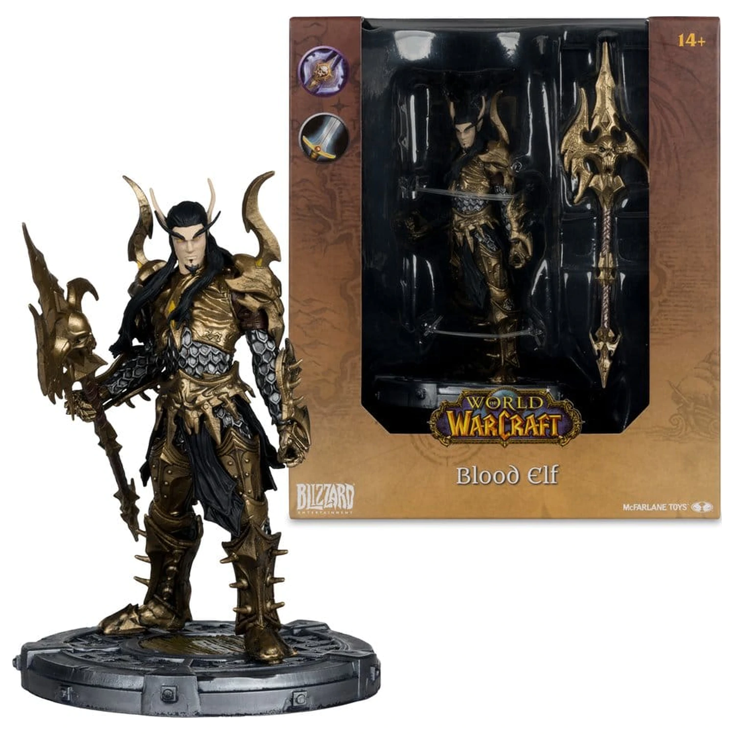 World of Warcraft 1/12 Měřítko Postavená Figurka Blood Elf Limitovaná Edice 16 cm fotografii produktu