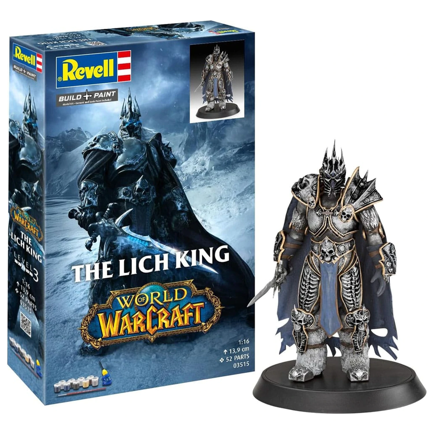 World of Warcraft Model Kit Gift Set 1/16 The Lich King 13 cm - dárková sada modelů fotografii produktu