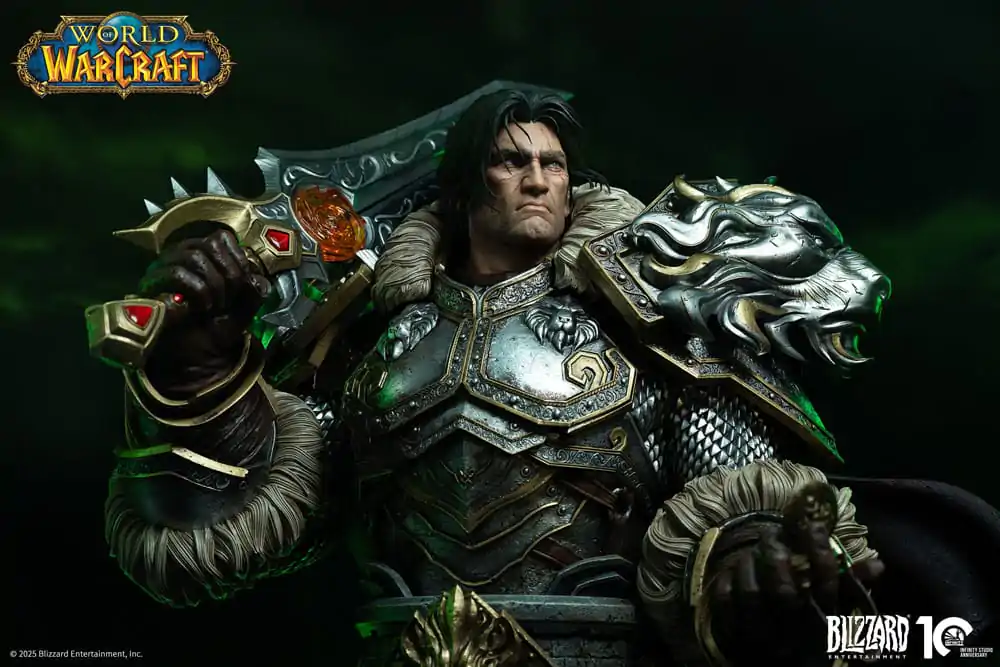 World of Warcraft busta 1/3 Varian Wrynn 46 cm fotografii produktu
