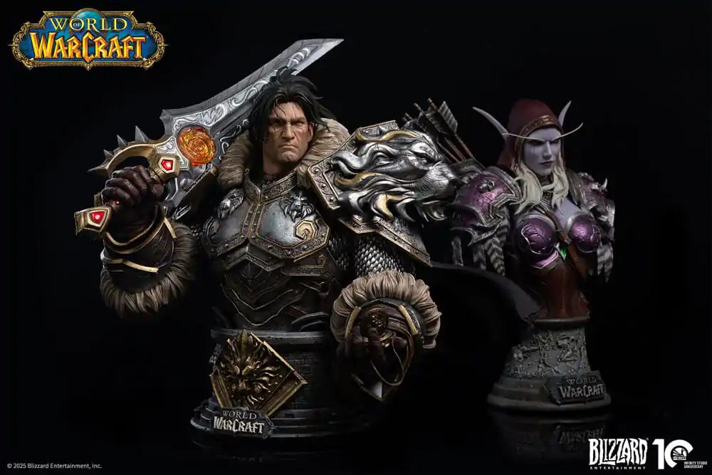 World of Warcraft busta 1/3 Varian Wrynn 46 cm fotografii produktu