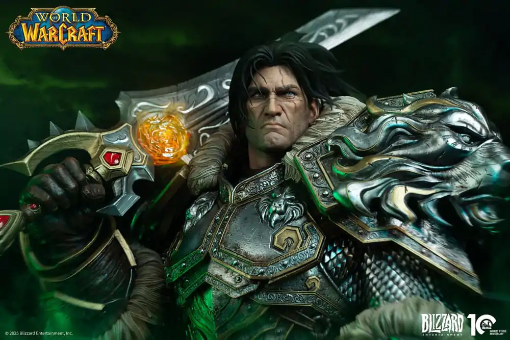 World of Warcraft busta 1/3 Varian Wrynn 46 cm fotografii produktu