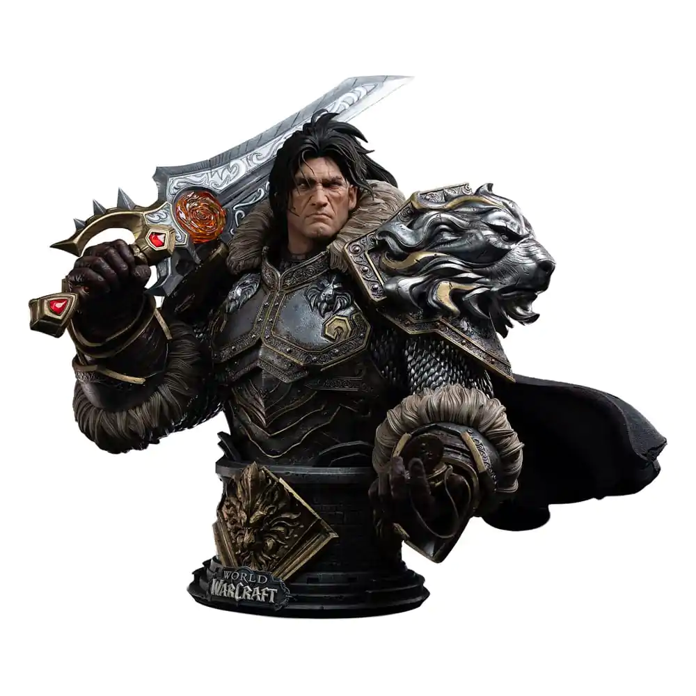 World of Warcraft busta 1/3 Varian Wrynn 46 cm fotografii produktu