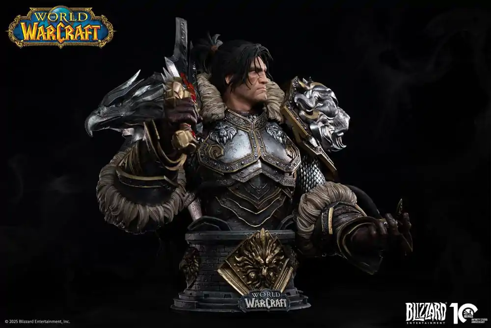 World of Warcraft busta 1/3 Varian Wrynn 46 cm fotografii produktu