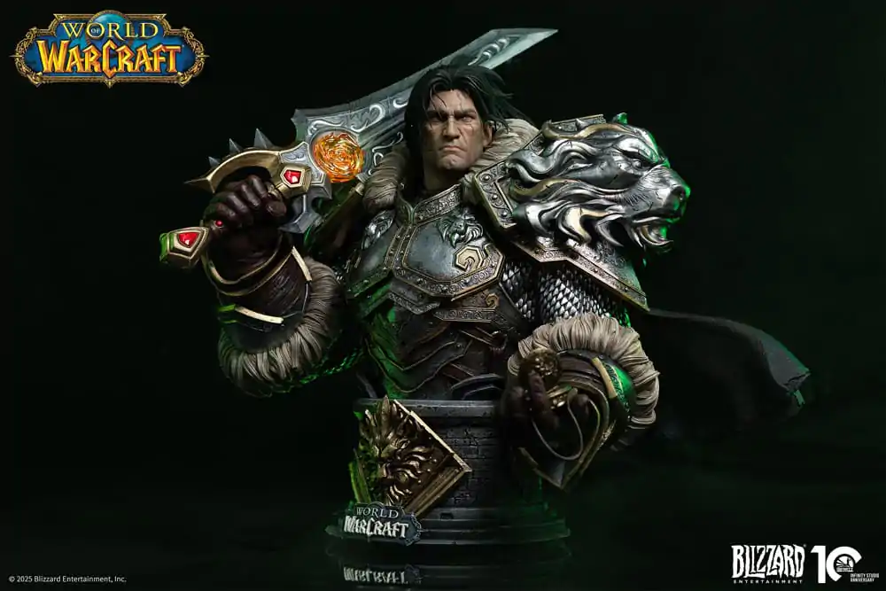 World of Warcraft busta 1/3 Varian Wrynn 46 cm fotografii produktu