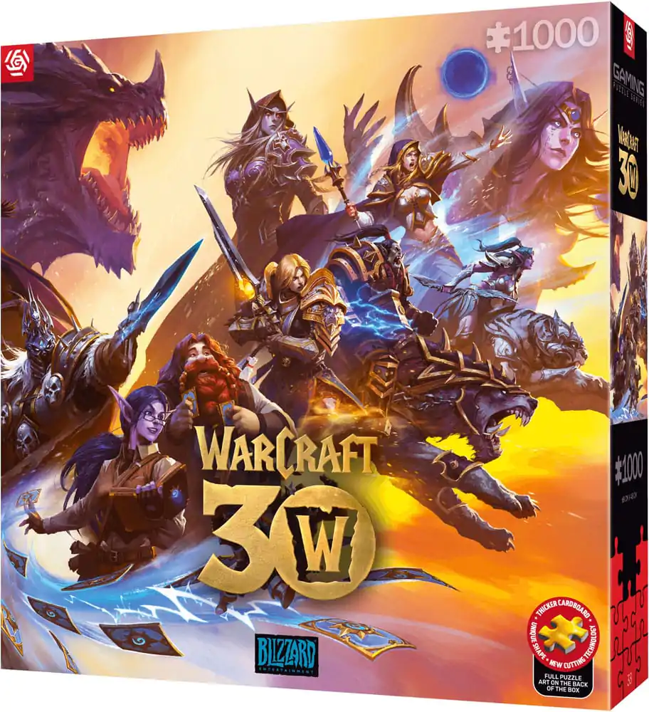 World of Warcraft Puzzle 30. výročí (1000 dílků) fotografii produktu