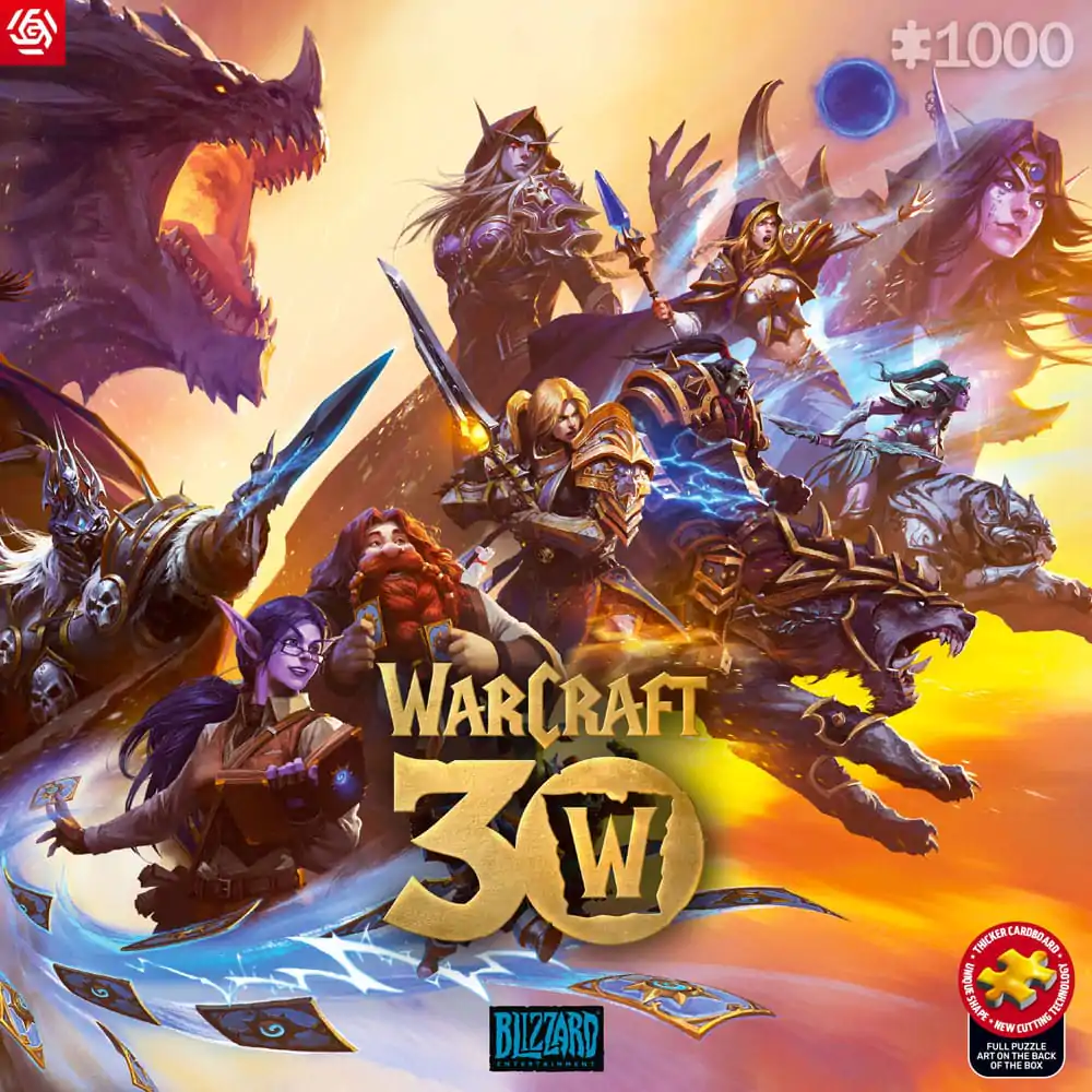 World of Warcraft Puzzle 30. výročí (1000 dílků) fotografii produktu