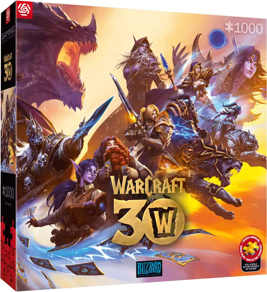 World of Warcraft Puzzle 30. výročí (1000 dílků) fotografii produktu