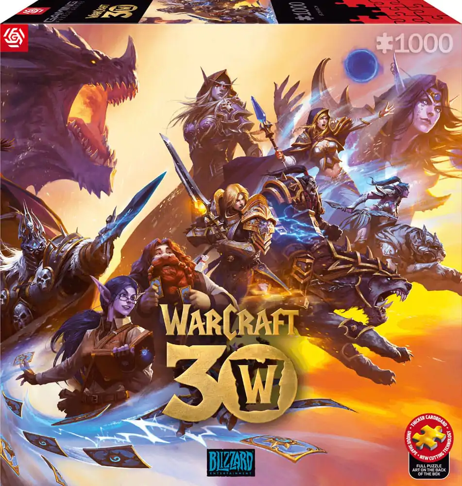 World of Warcraft Puzzle 30. výročí (1000 dílků) fotografii produktu