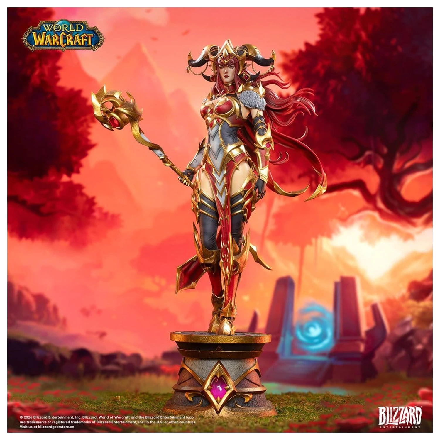 World of Warcraft figurka 1/6 Alexstrasza 41 cm fotografii produktu