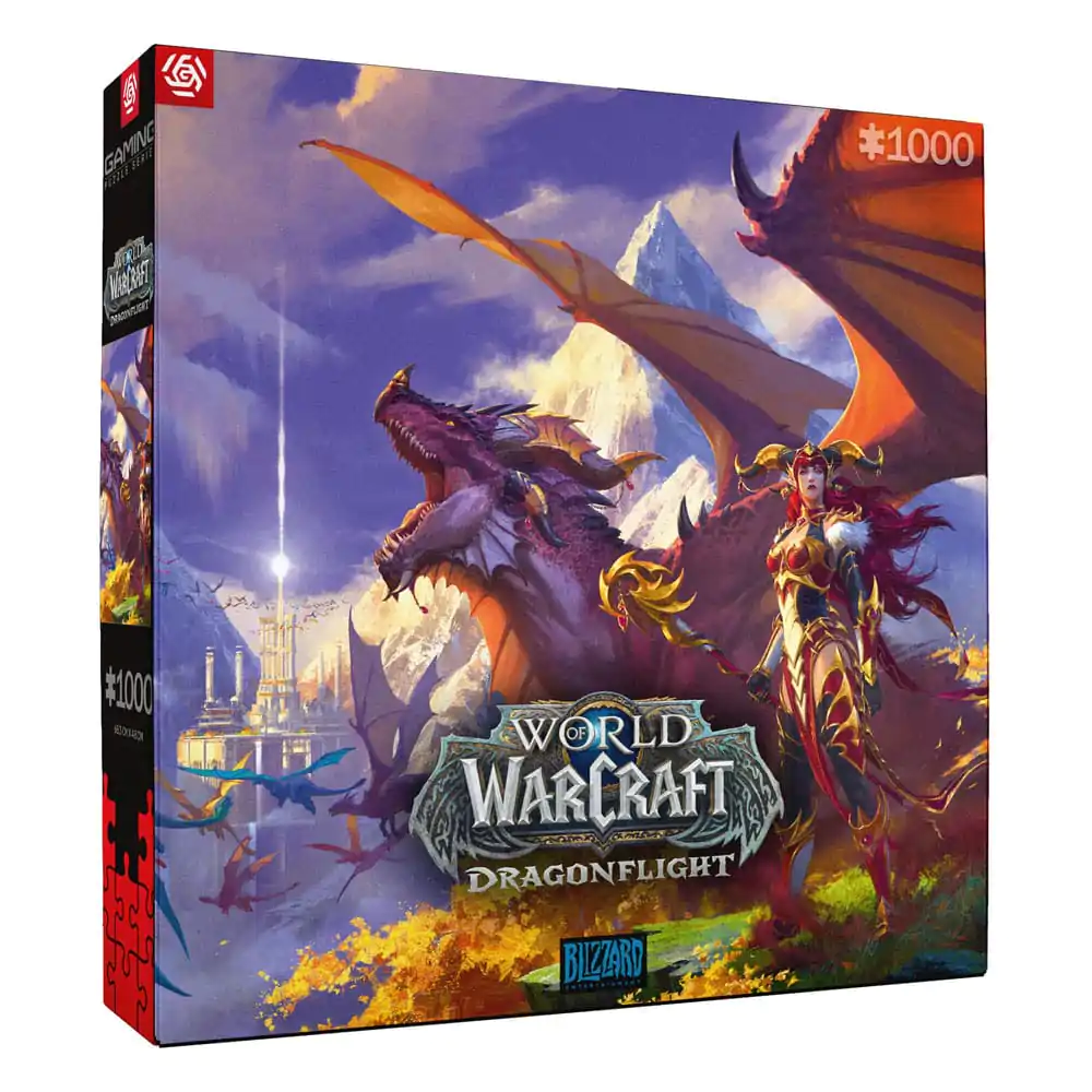 World of Warcraft Herní puzzle Dragonflight Alexstrasza (1000 dílků) fotografii produktu