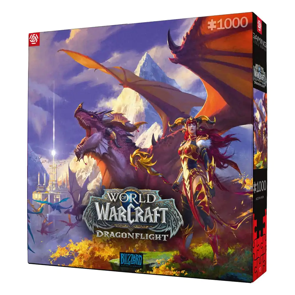 World of Warcraft Herní puzzle Dragonflight Alexstrasza (1000 dílků) fotografii produktu