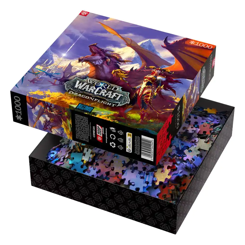 World of Warcraft Herní puzzle Dragonflight Alexstrasza (1000 dílků) fotografii produktu