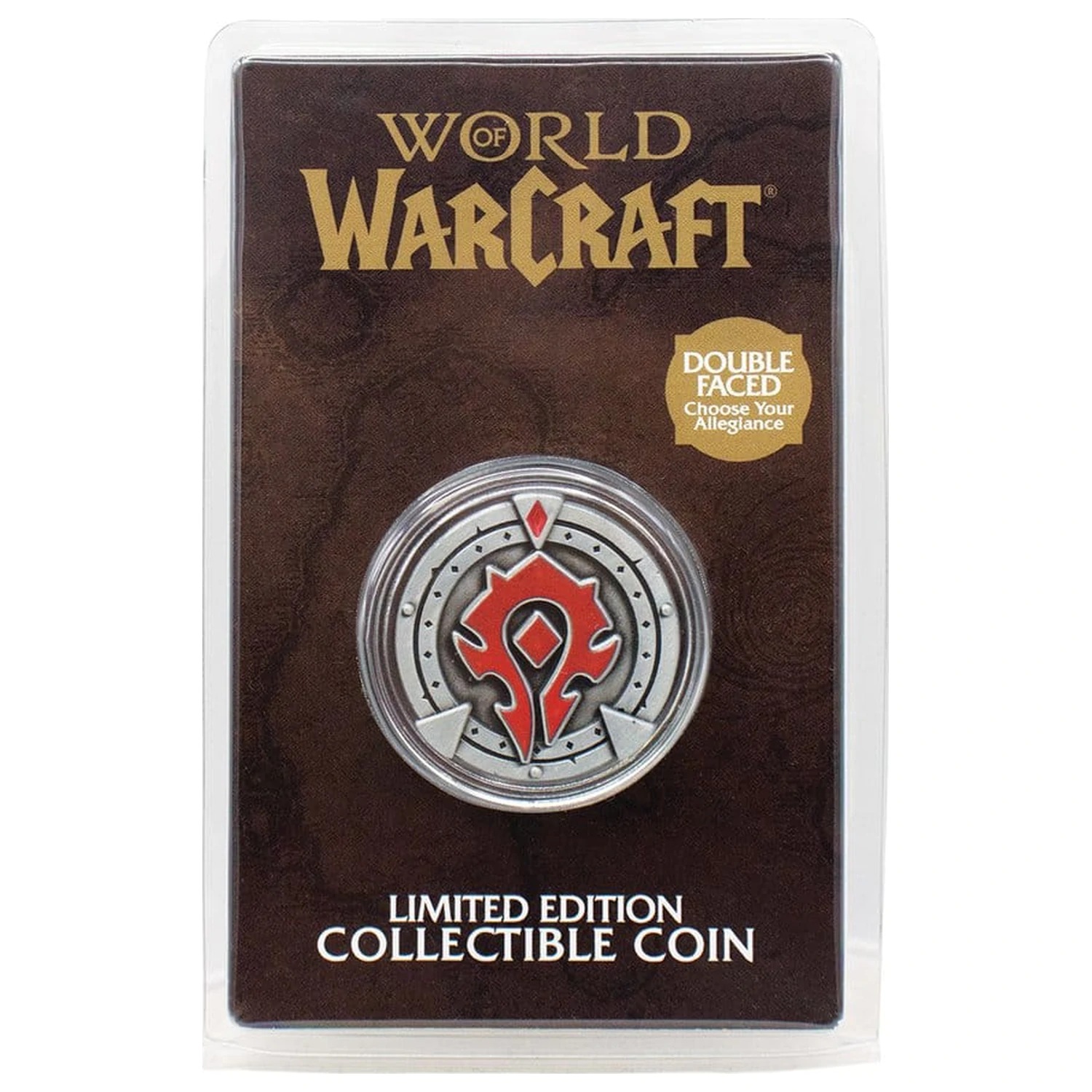 World of Warcraft sběratelská mince frakce limitovaná edice fotografii produktu