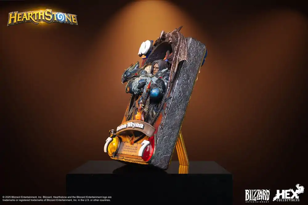 Hearthstone 3D Umělecká Zarámovaná Socha Varian Wrynn 31 cm fotografii produktu