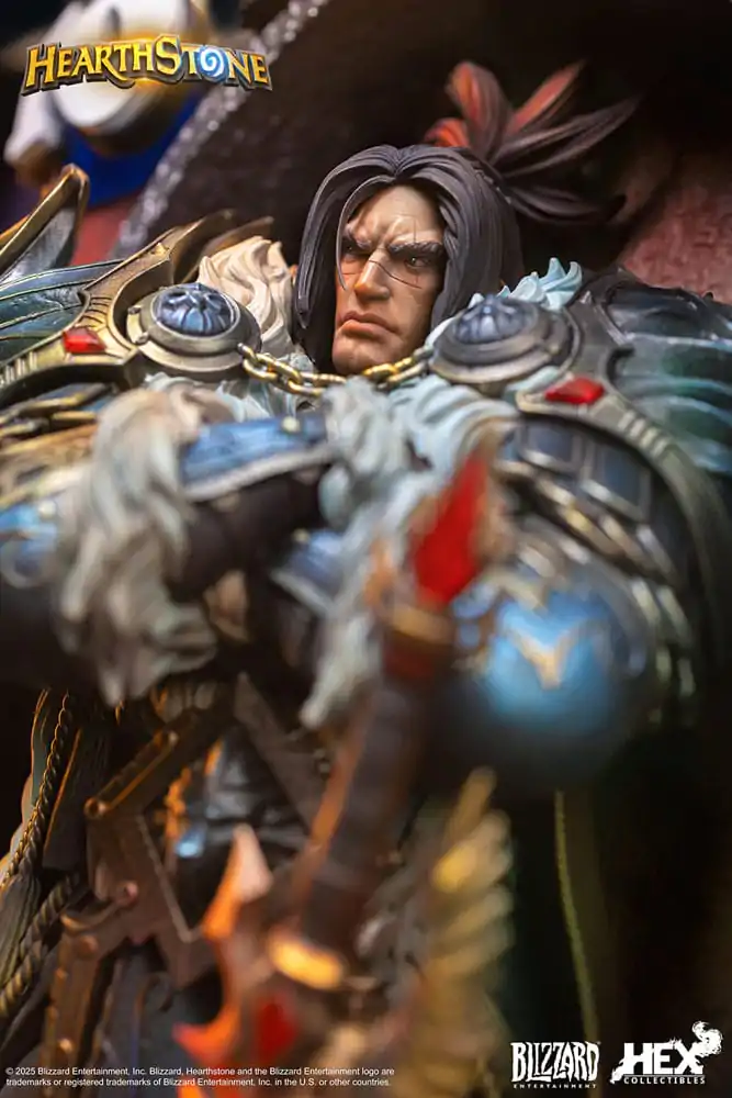 Hearthstone 3D Umělecká Zarámovaná Socha Varian Wrynn 31 cm fotografii produktu