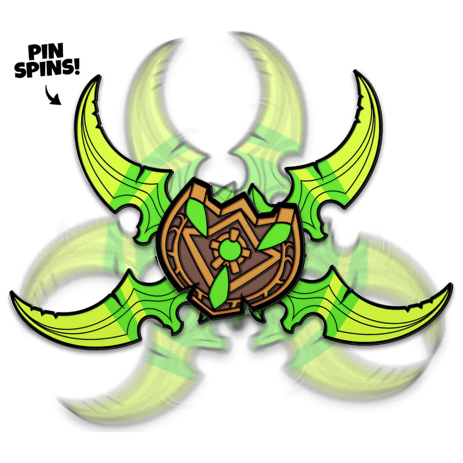 World Of Warcraft Pin Illidian Stormrage's Warglaives 5 cm fotografii produktu
