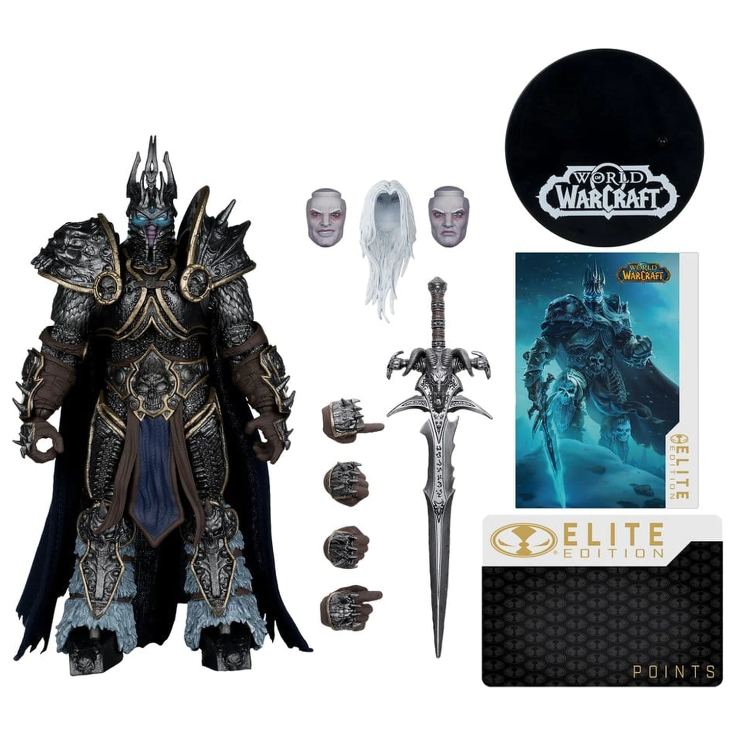 World of Warcraft McFarlane Elite Edition akční figurka Lich King #09 18 cm fotografii produktu