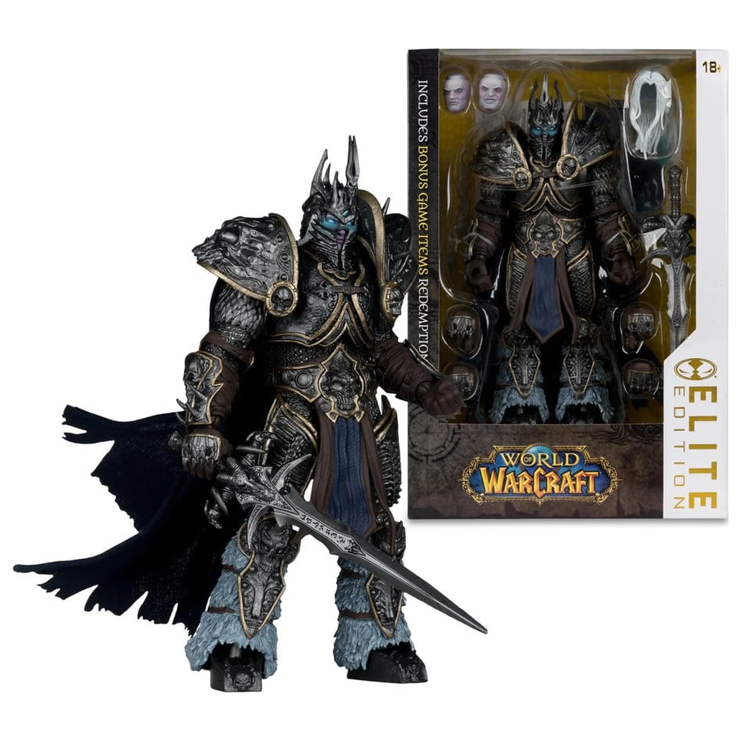 World of Warcraft McFarlane Elite Edition akční figurka Lich King #09 18 cm fotografii produktu