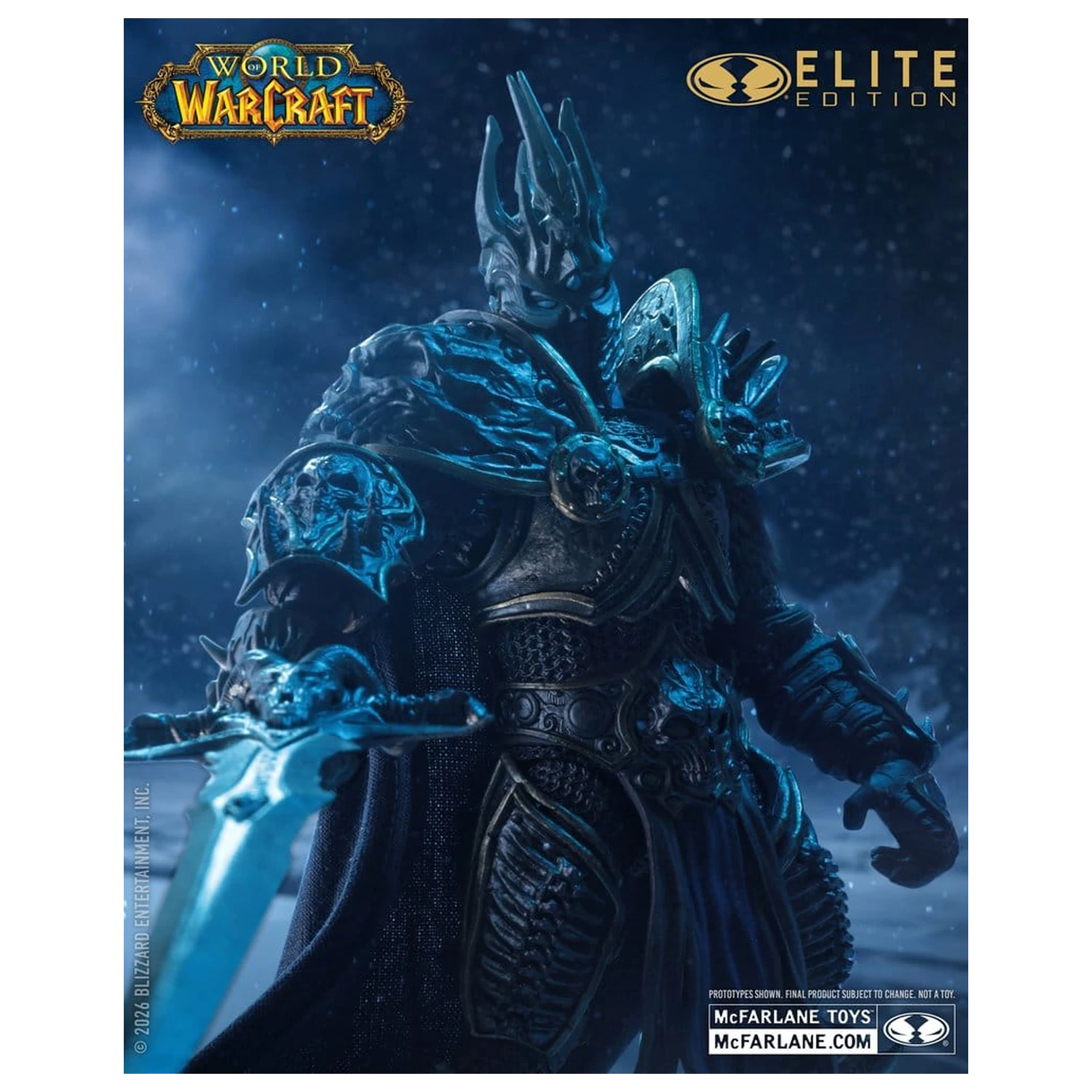 World of Warcraft McFarlane Elite Edition akční figurka Lich King #09 18 cm fotografii produktu