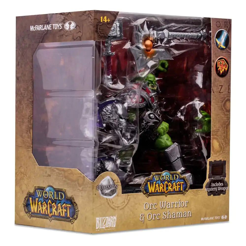 World of Warcraft akční figurka Orc: Shaman / Warrior 15 cm fotografii produktu