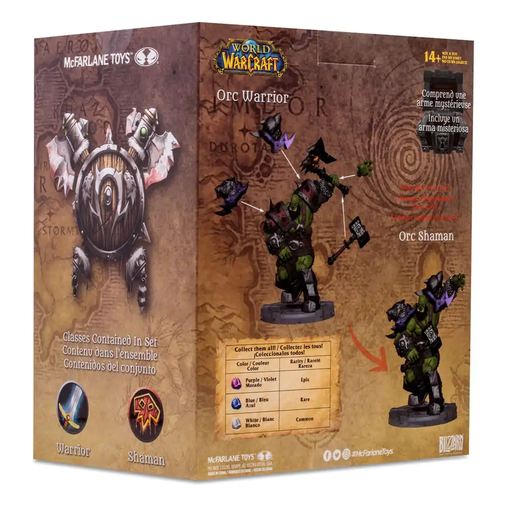 World of Warcraft akční figurka Orc: Shaman / Warrior 15 cm fotografii produktu