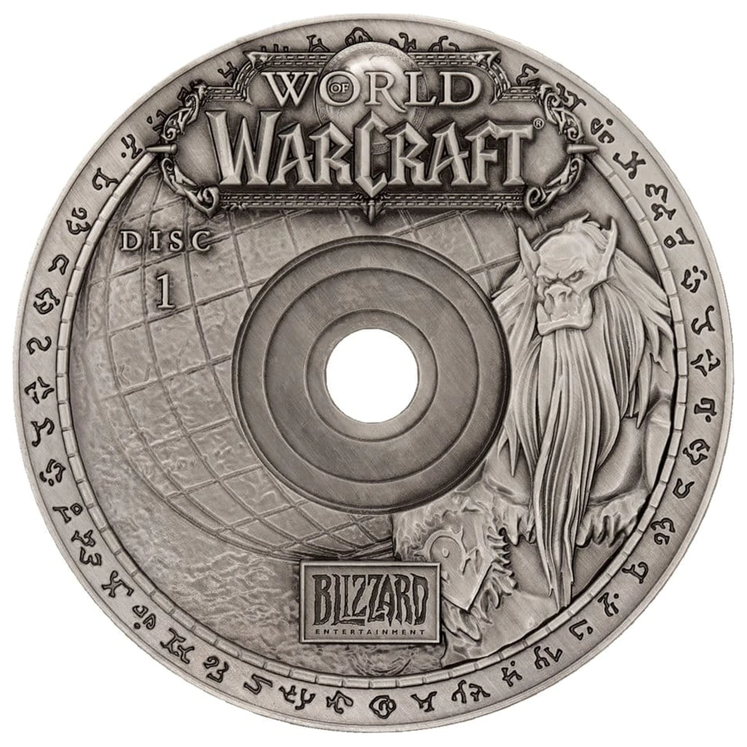 World of Warcraft Replika CD-ROM limitovaná edice 11 cm fotografii produktu