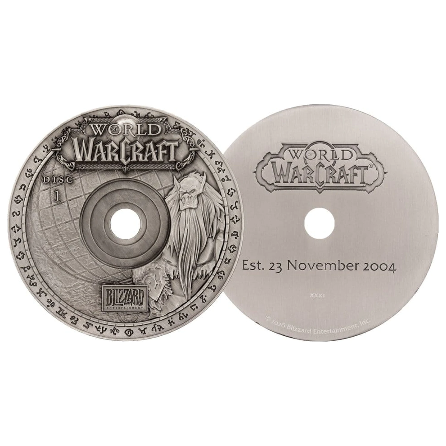 World of Warcraft Replika CD-ROM limitovaná edice 11 cm fotografii produktu