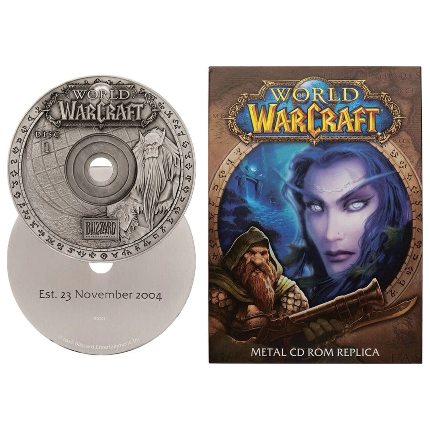 World of Warcraft Replika CD-ROM limitovaná edice 11 cm fotografii produktu