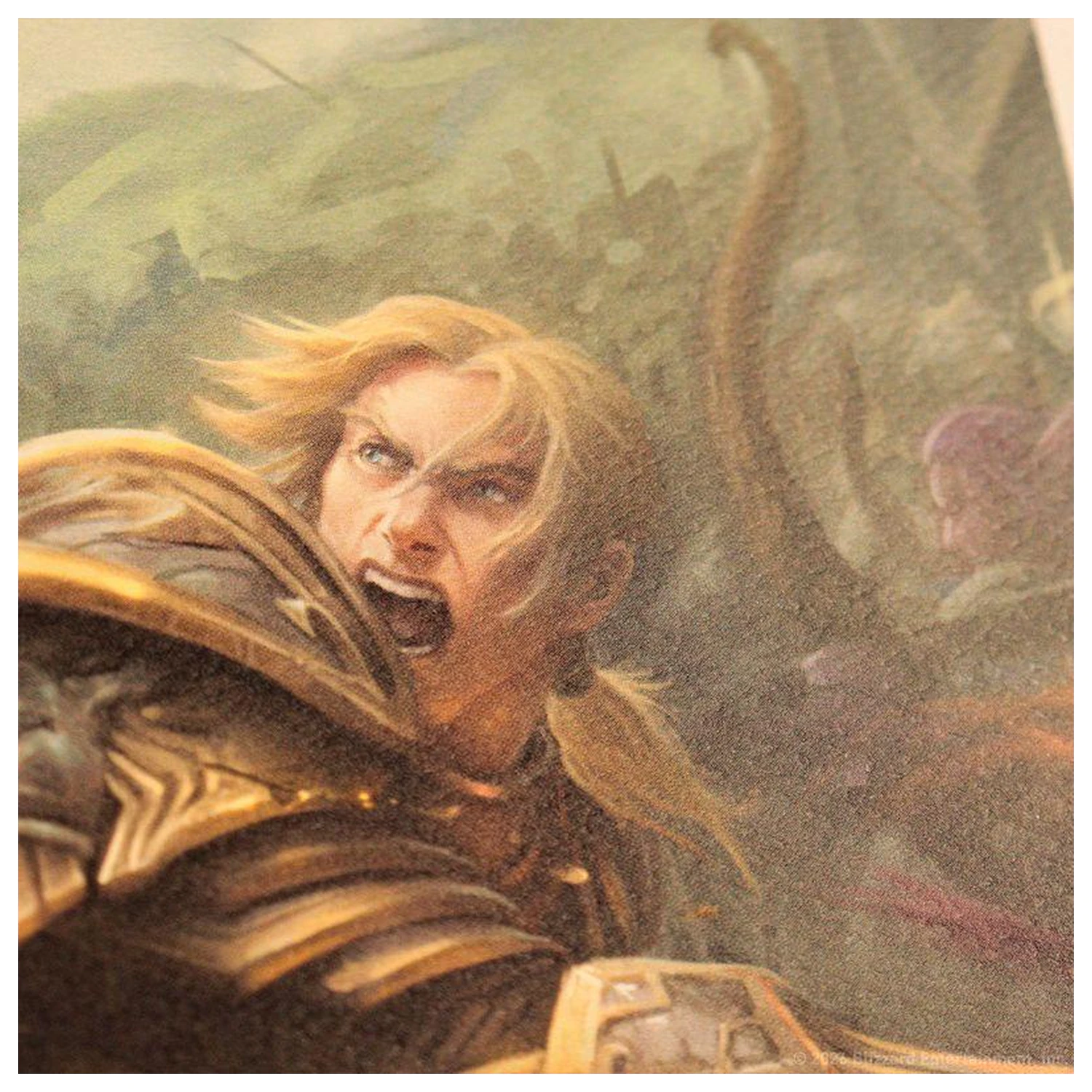 World of Warcraft Sylvanas vs Anduin Art Print Limitovaná edice fotografii produktu