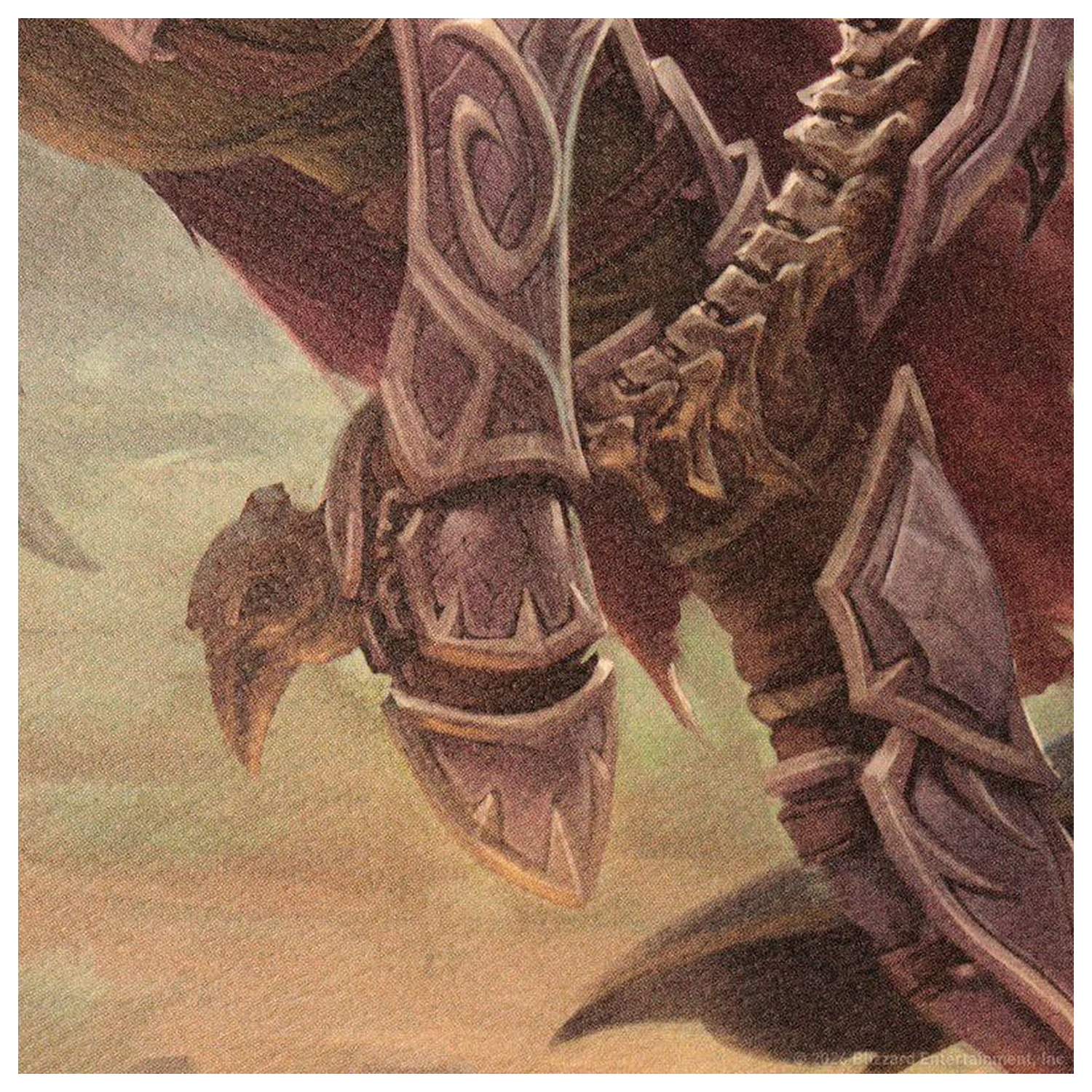 World of Warcraft Sylvanas vs Anduin Art Print Limitovaná edice fotografii produktu