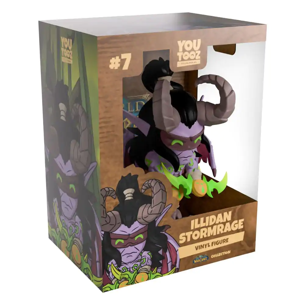 World of Warcraft Vinyl Figurka Illidan Stormrage 13 cm fotografii produktu