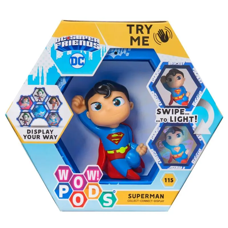 WOW! POD DC Comics Superman LED figurka fotografii produktu