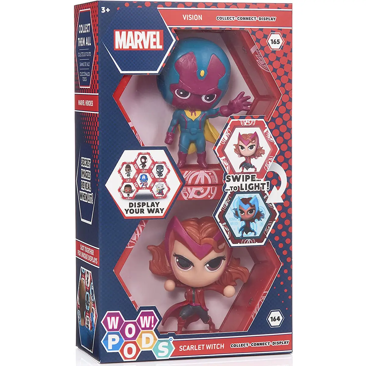 WOW! POD Marvel Vision + Scarlet LED figurky sada fotografii produktu