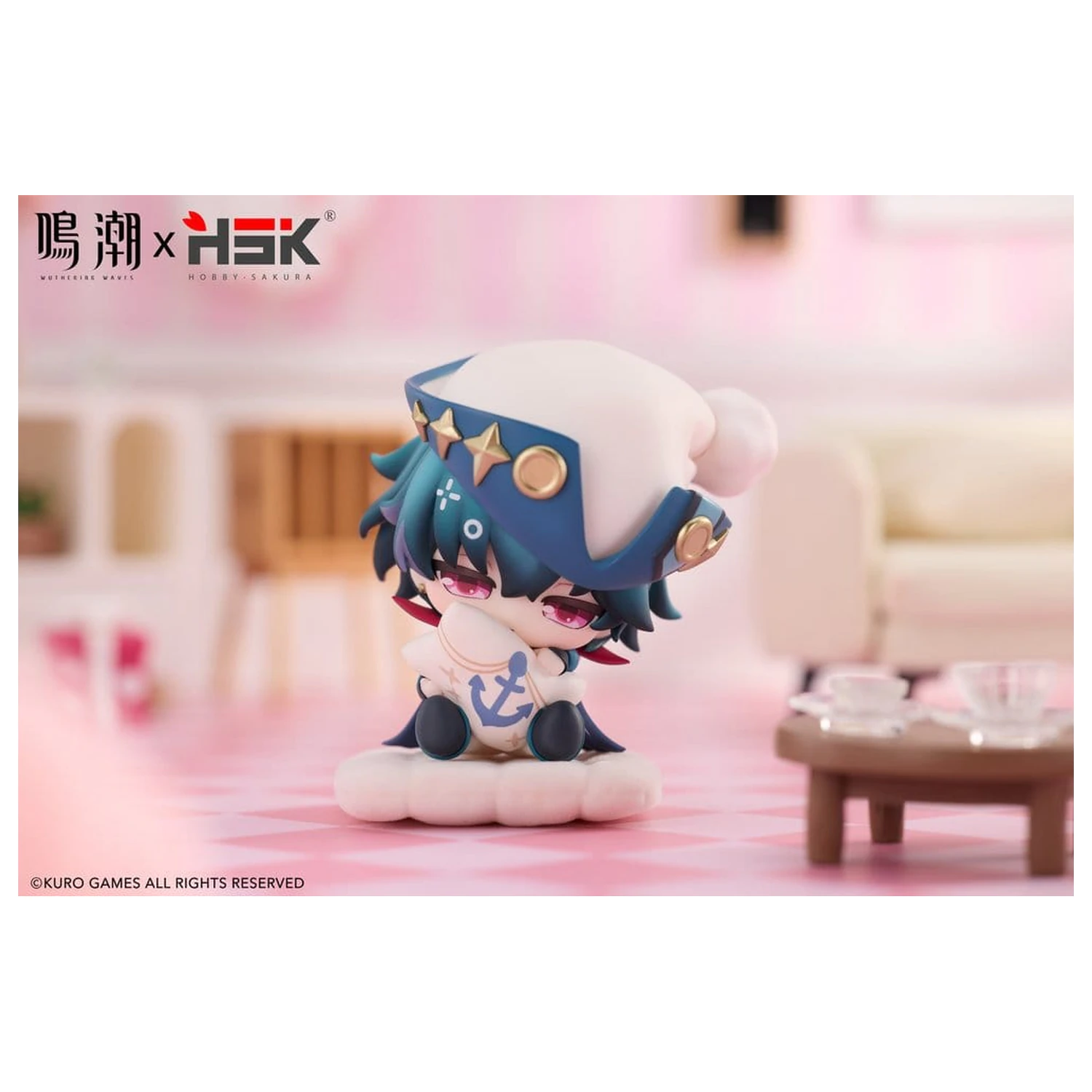 Wuthering Waves Nemunemu Series PVC figurka Brant Chibi 9 cm fotografii produktu