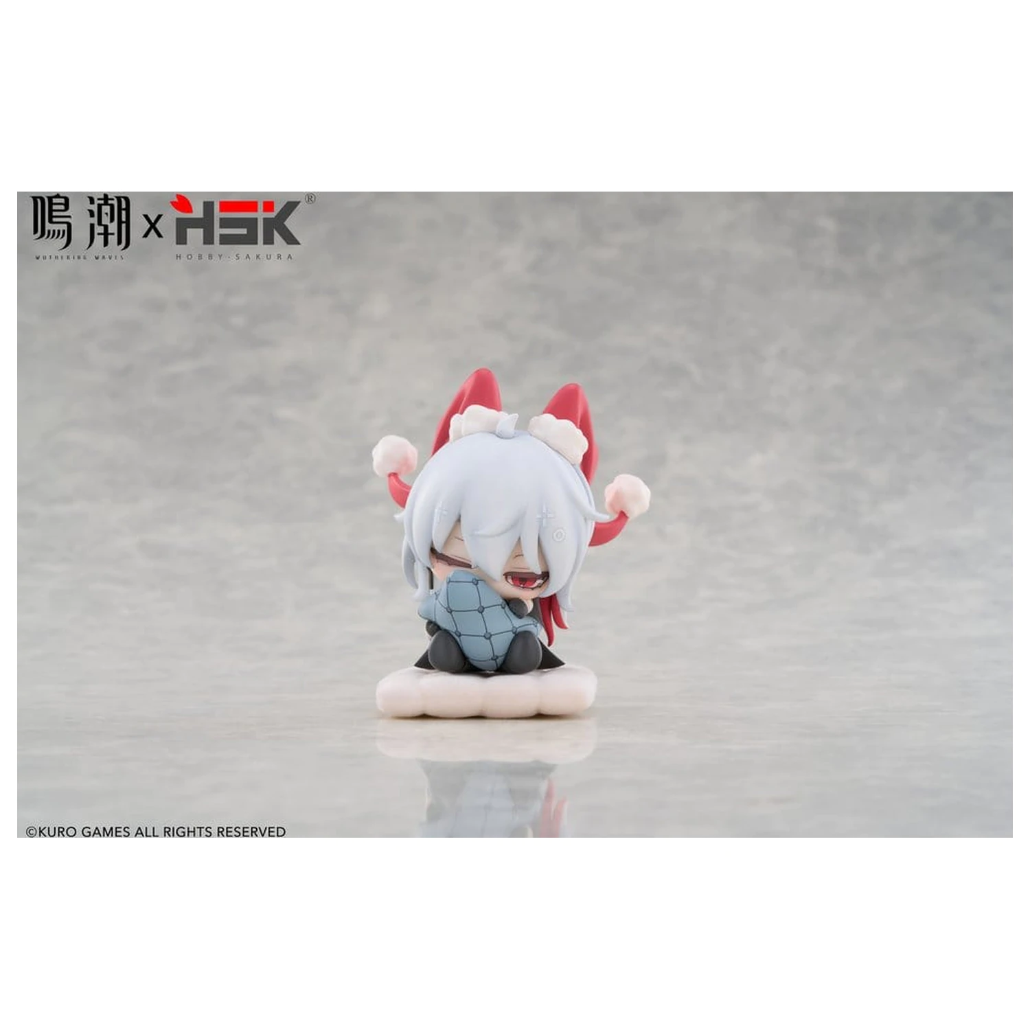 Wuthering Waves Nemunemu Series PVC figurka Zani Chibi 9 cm fotografii produktu