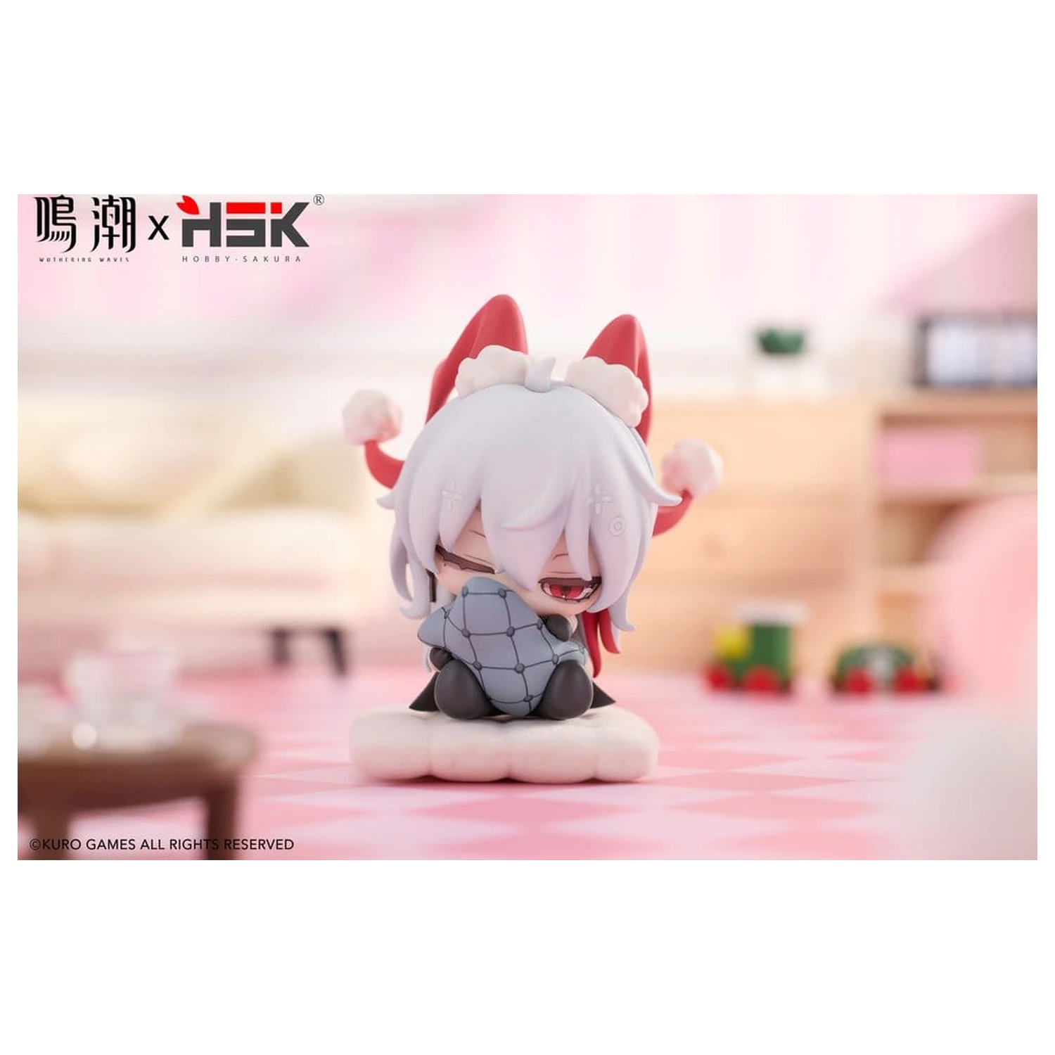 Wuthering Waves Nemunemu Series PVC figurka Zani Chibi 9 cm fotografii produktu