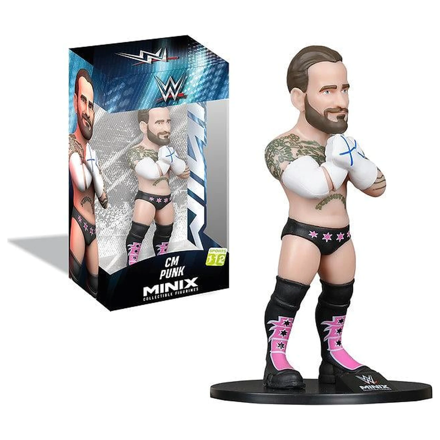 WWE CM Punk figura Minix 12 cm fotografii produktu