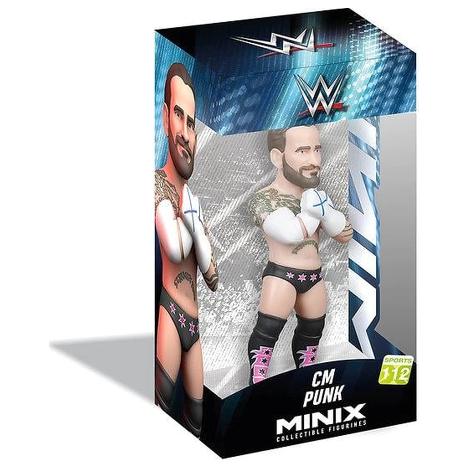 WWE CM Punk figura Minix 12 cm fotografii produktu